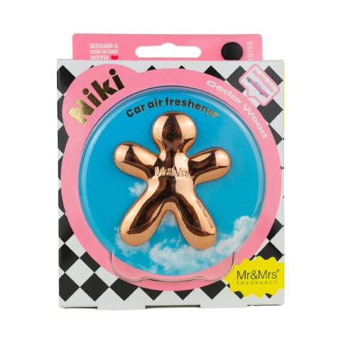 Niki Rose Gold Cedar Wood